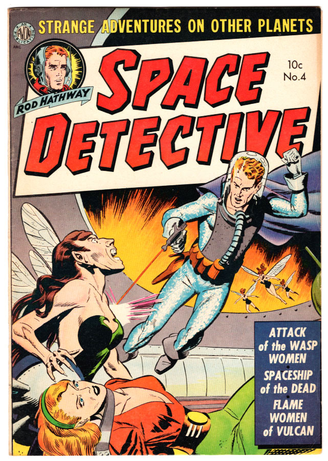 Space Detective #4 VF Front Cover
