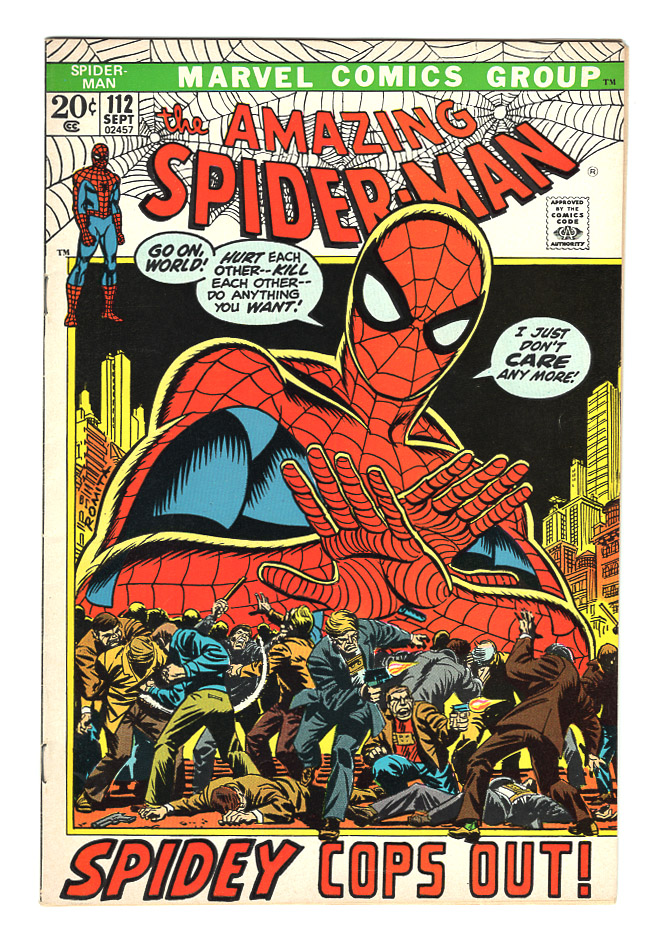 Amazing Spider-Man #112 VF/NM Front Cover