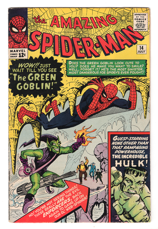 Amazing Spider-Man #14 VF- Front Cover