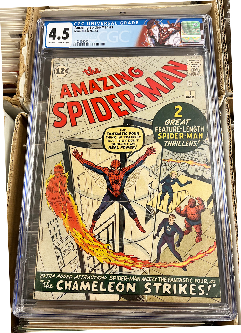 Amazing Spider-Man #1 CGC 4.5 Front Cover