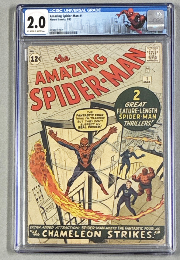 Amazing Spider-Man #1 CGC 2.0 Front Cover