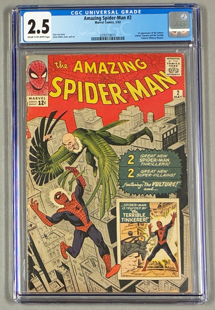 Amazing Spider-Man #2 CGC 2.5 Front Cover