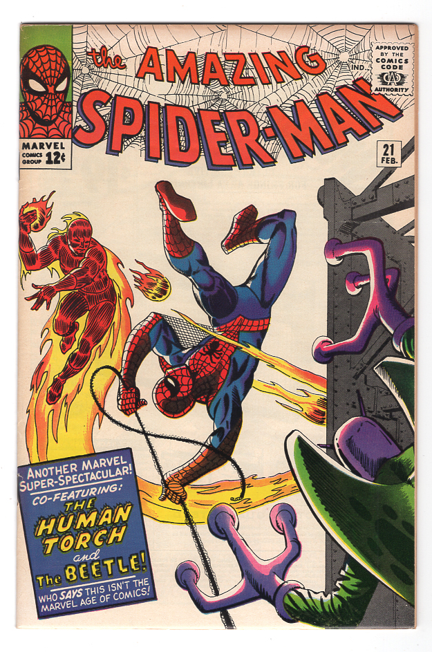 Amazing Spider-Man #21 VF Front Cover