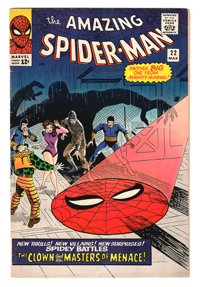 Amazing Spider-Man #22 VF- Front Cover