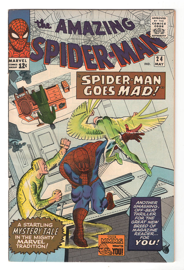 Amazing Spider-Man #24 VF+ Front Cover