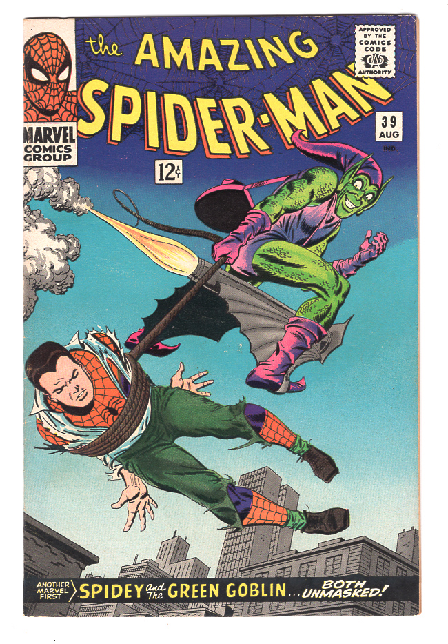 Amazing Spider-Man #39 VF+ Front Cover