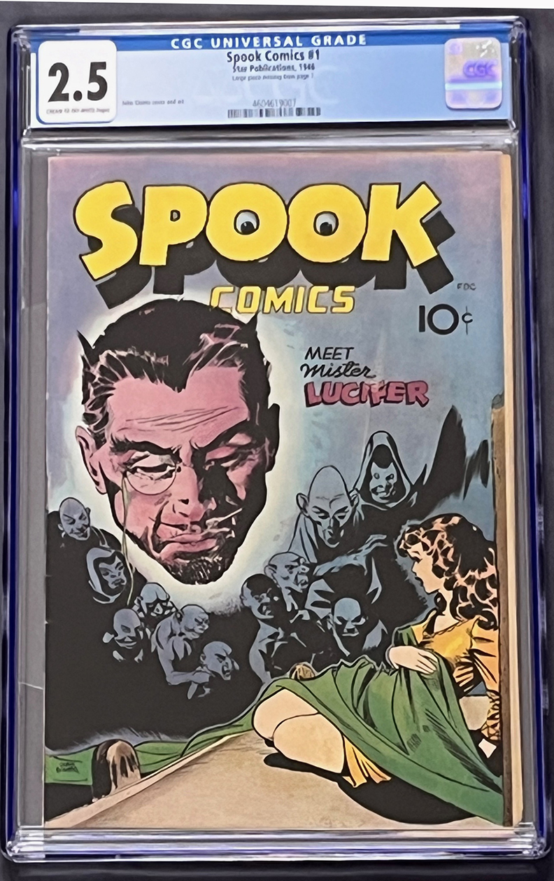 Spook #1 G+ Front Cover
