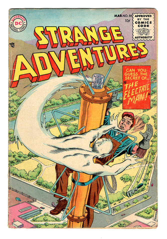 Strange Adventures #54 VG+ Front Cover