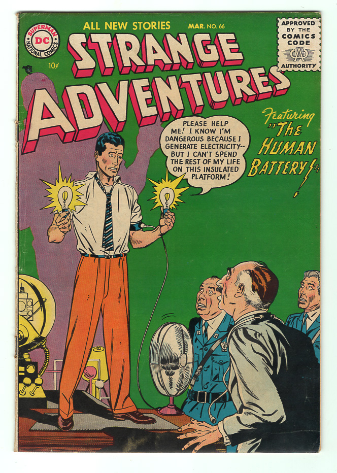 Strange Adventures #66 F/VF Front Cover