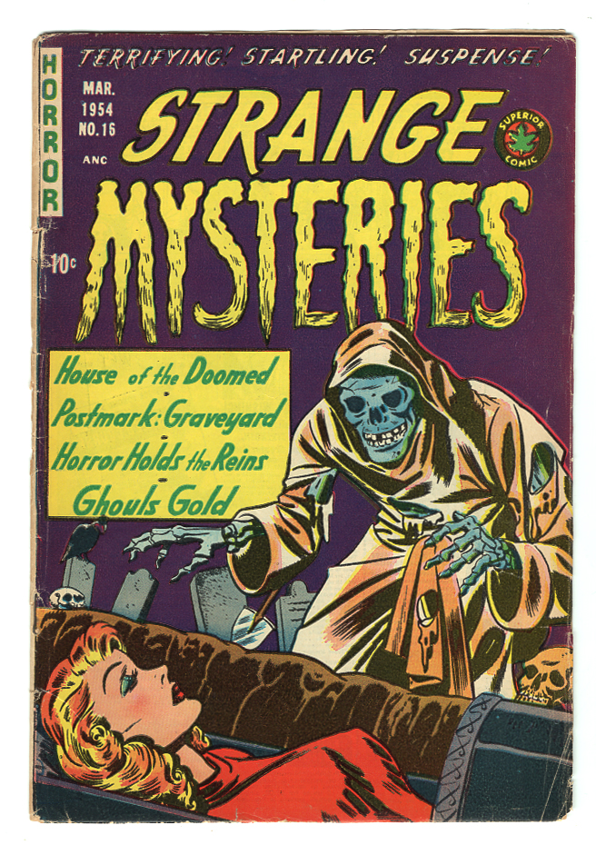 Strange Mysteries #16 VG+ Front Cover