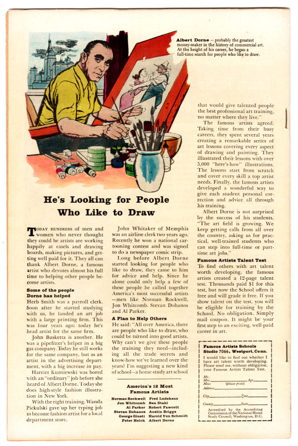 Strange Tales (Superheroes) #115 VF/NM Back Cover