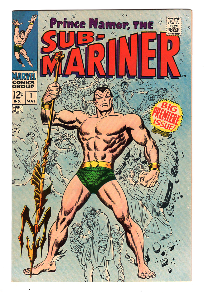 Sub-Mariner #1 VF/NM Front Cover