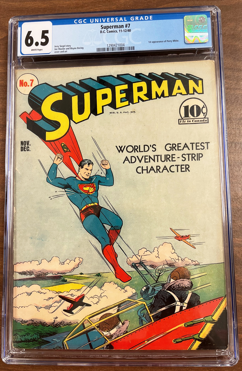 Superman #7 CGC 6.5 Front Cover