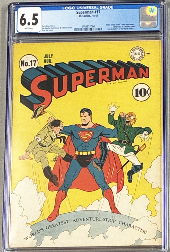Superman #17 CGC 6.5 Front Cover
