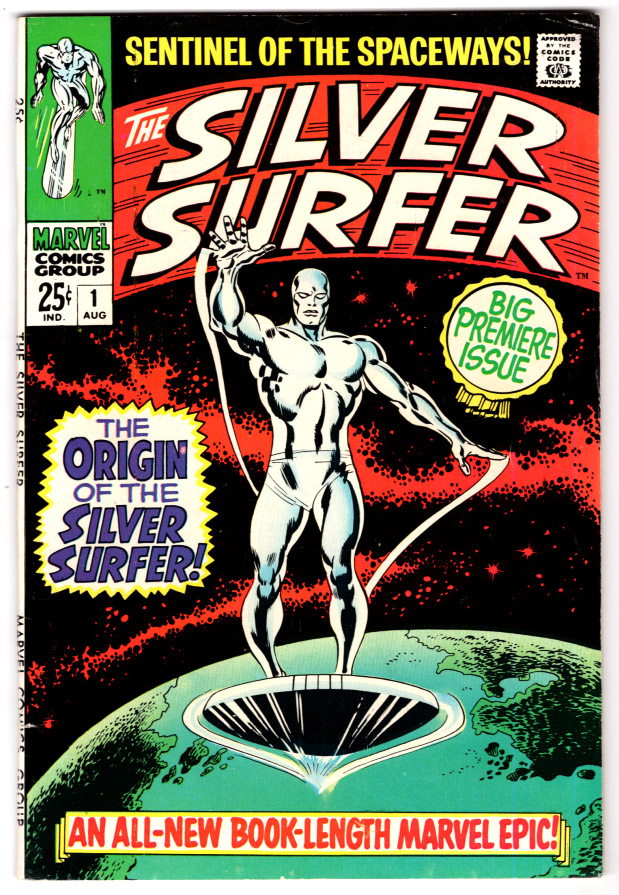 Silver Surfer #1 VF+ Front Cover