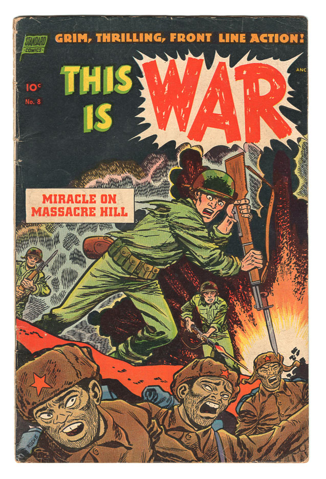 This is War #8 VG/F Front Cover