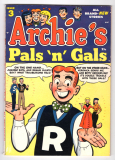 Archie's Pals and Gals #3 VF-