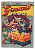 Cover of Sensation Comics #69