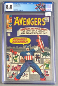 Avengers #16 CGC 8.0