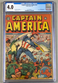 Captain America Comics #22 CGC 4.0