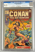 Conan #1 CGC 4.5