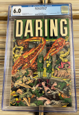Daring Comics #9 CGC 6.0