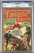 Fantastic Four #6 CGC 3.5