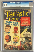 Fantastic Four #7 CGC 4.5