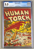 Human Torch (Golden Age) #10 CGC 5.5