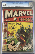 Marvel Mystery Comics #10 CGC 5.0