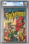Rocketman #1 CGC 8.0