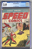 Cover of Speed Comics #11