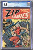 Zip Comics #3 CGC 1.5