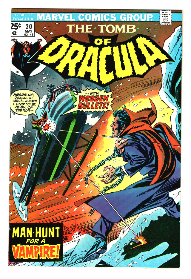 Tomb Of Dracula #20 NM Front Cover