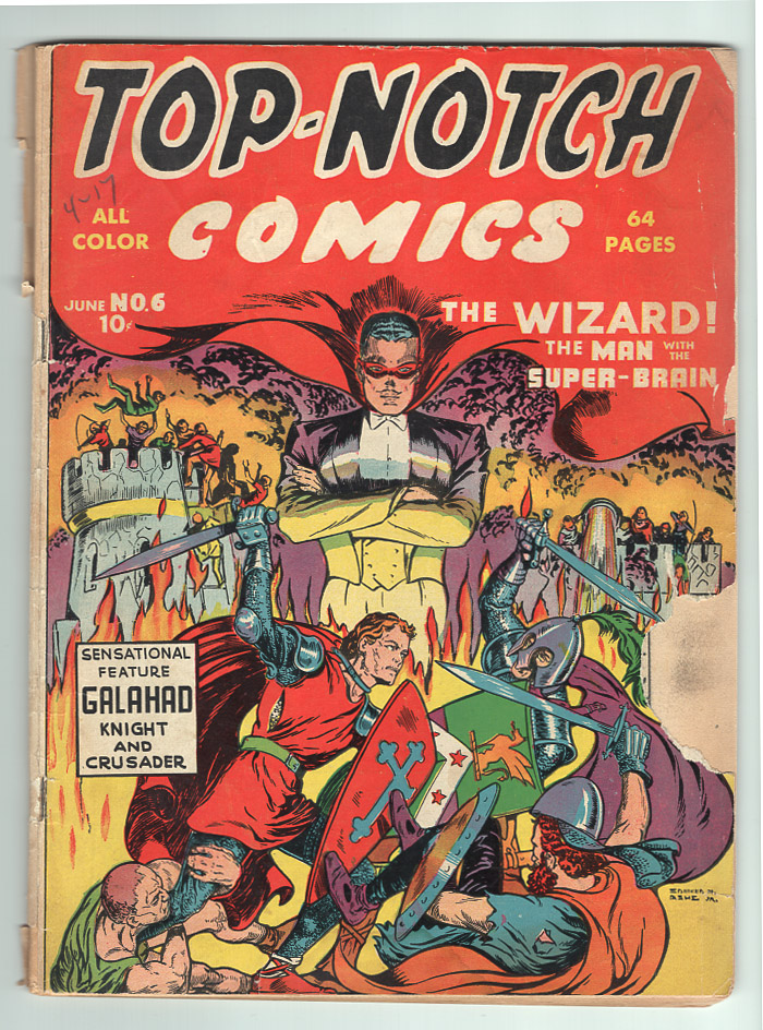 Top-Notch Comics #6 G/VG Front Cover
