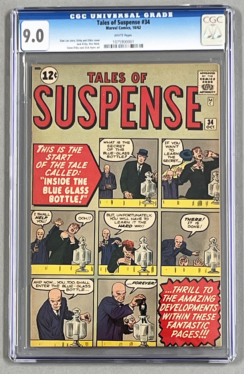 Tales of Suspense (Pre-Hero) #34 CGC 9.0 Front Cover
