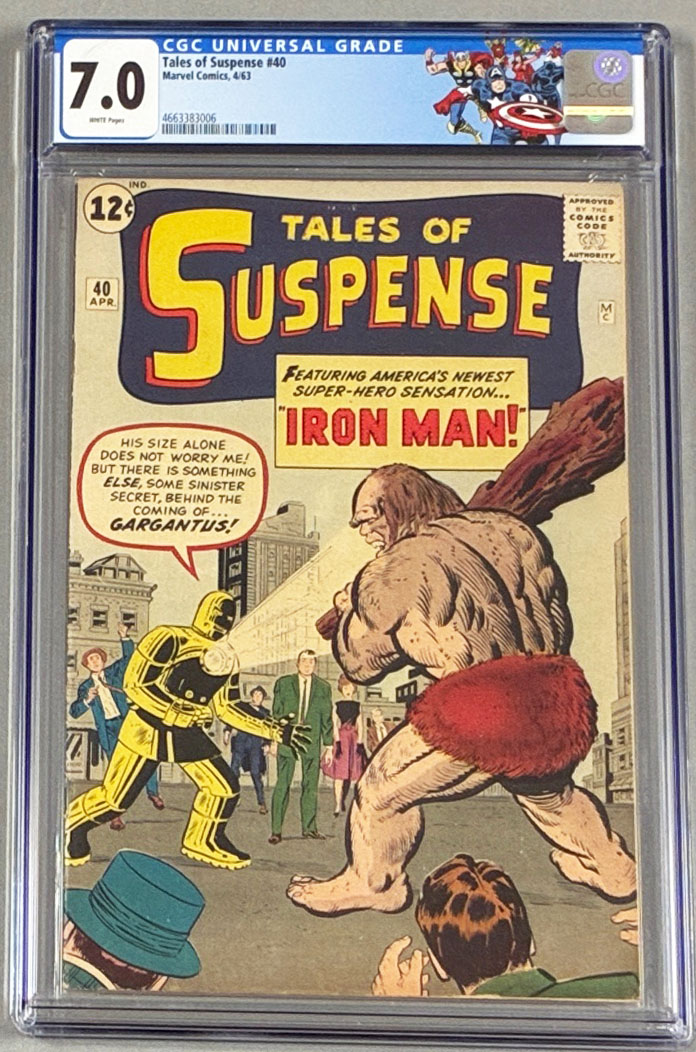 Tales of Suspense (Superheroes) #40 CGC 7.0 Front Cover