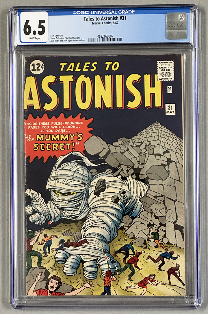 Tales to Astonish (Pre-Hero) #31 CGC 6.5 Front Cover