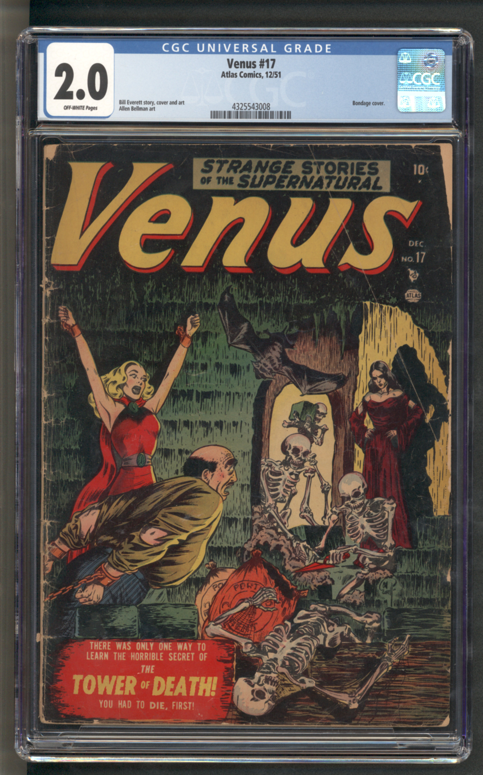 Venus #17 CGC 2.0 Front Cover