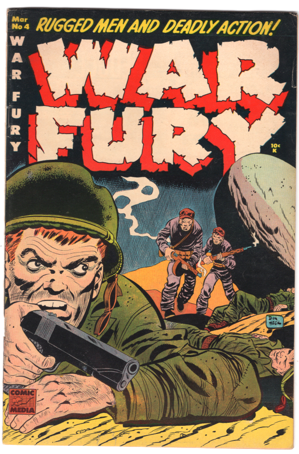 War Fury #4 VF Front Cover