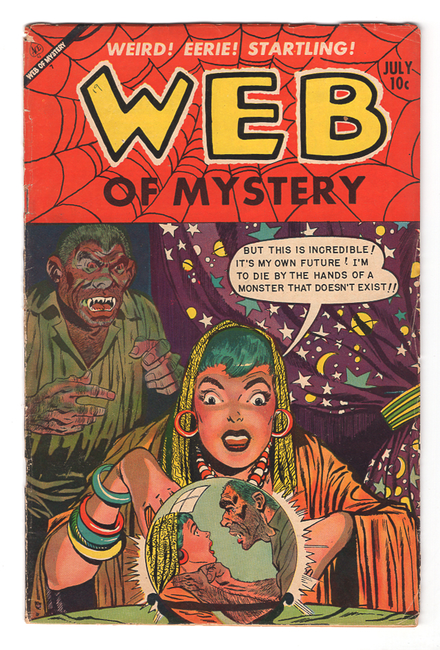 Web of Mystery #19 VG/F Front Cover