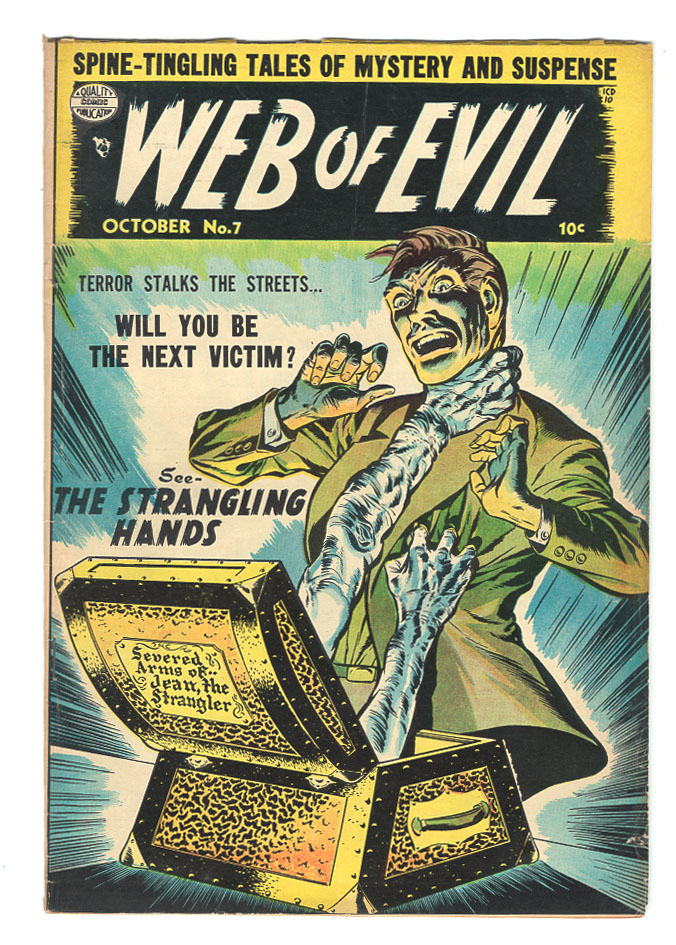 Web of Evil #7 F+ Front Cover