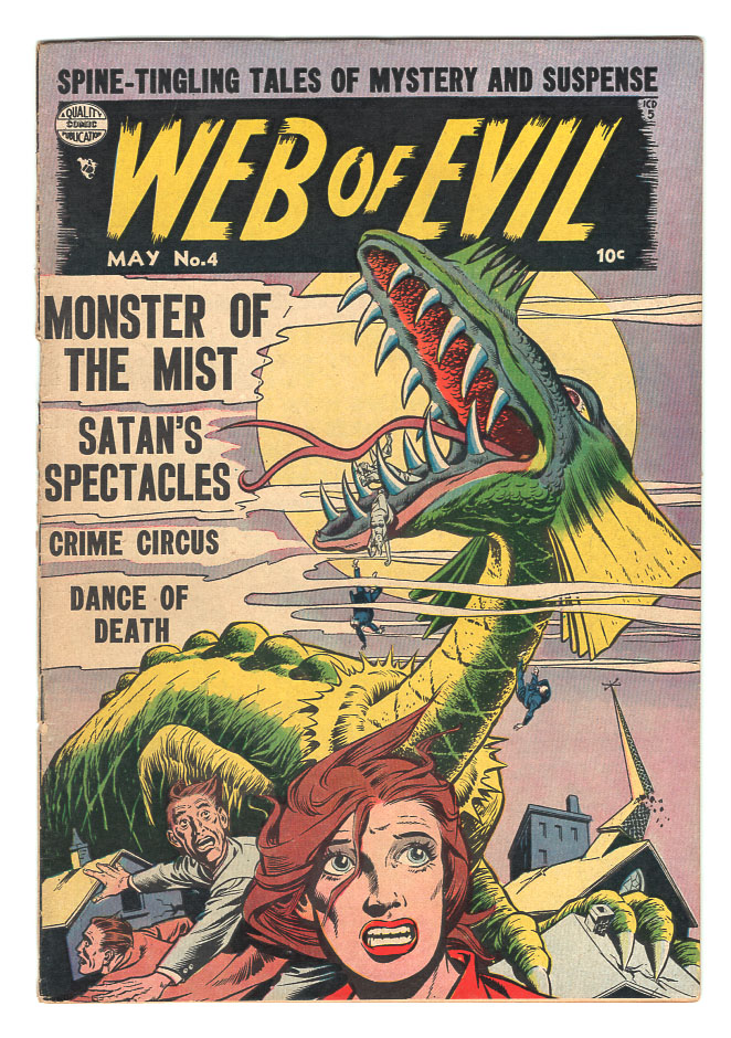 Web of Evil #4 VG/F Front Cover