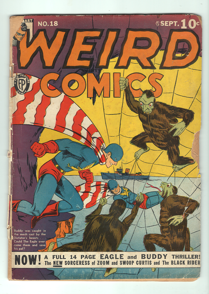 Weird Comics #18 G Front Cover