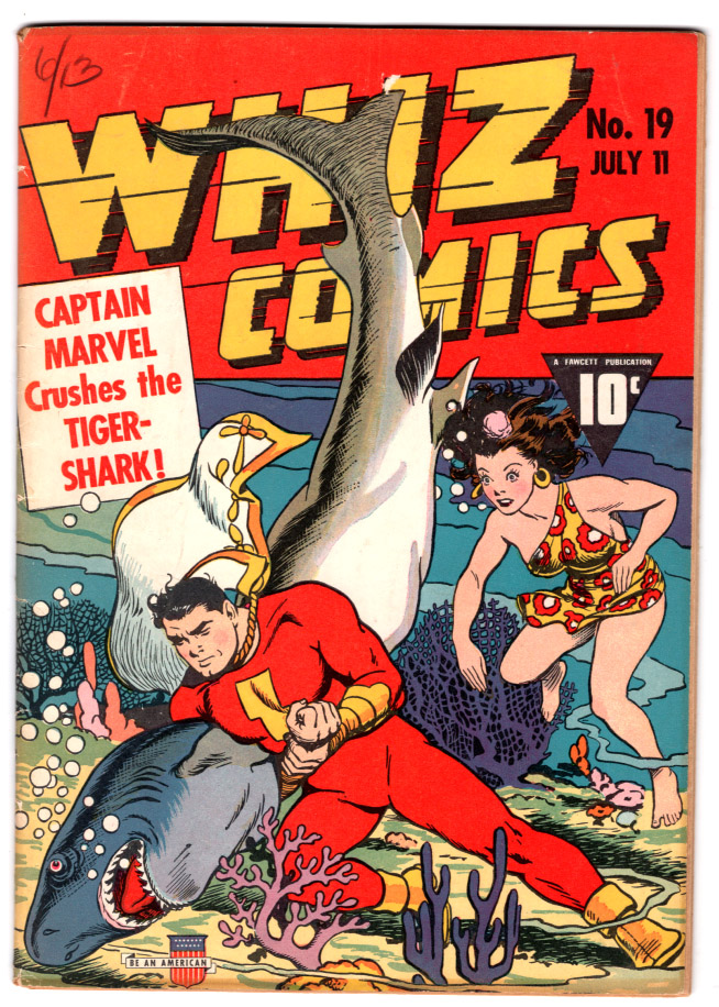 Whiz #19 F/VF Front Cover