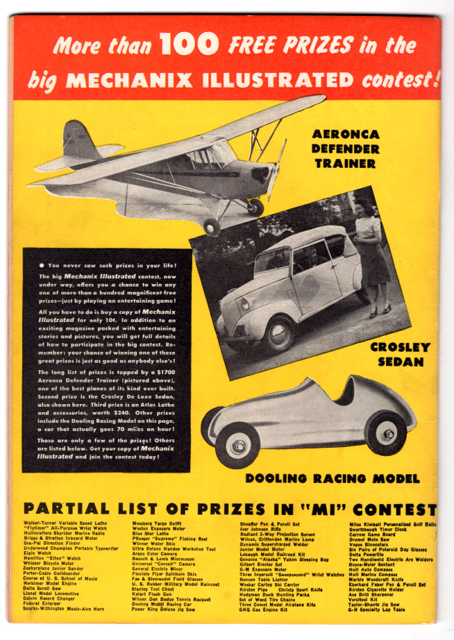 Whiz #26 F+ Back Cover