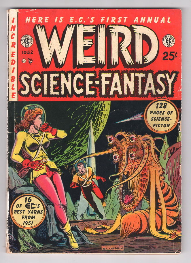 Weird Scienc-Fantasy Annual 1952 #1 VG+ Front Cover