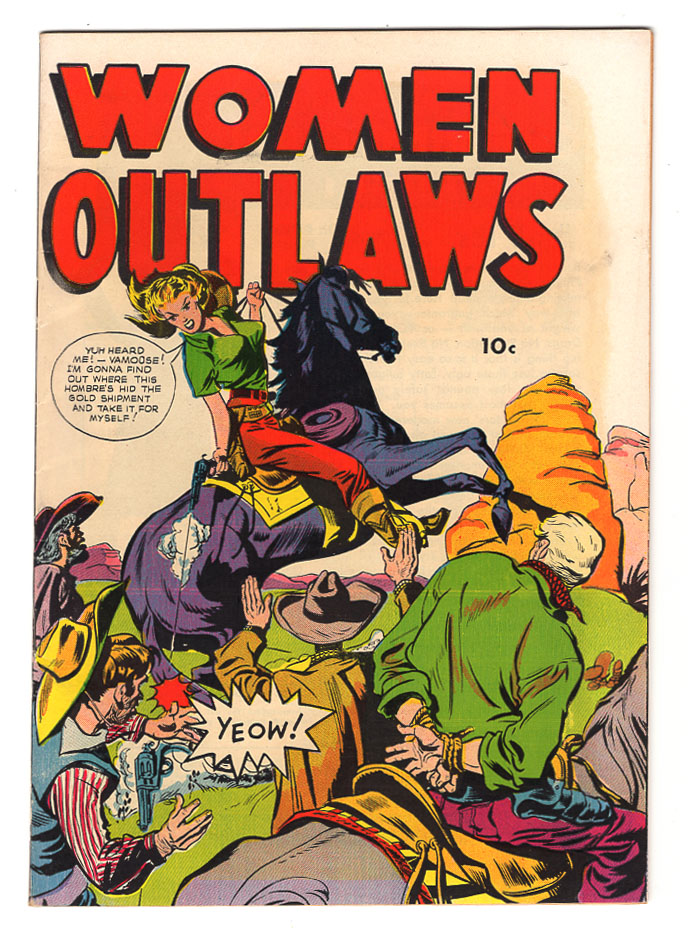 Women Outlaws #7 VF Front Cover