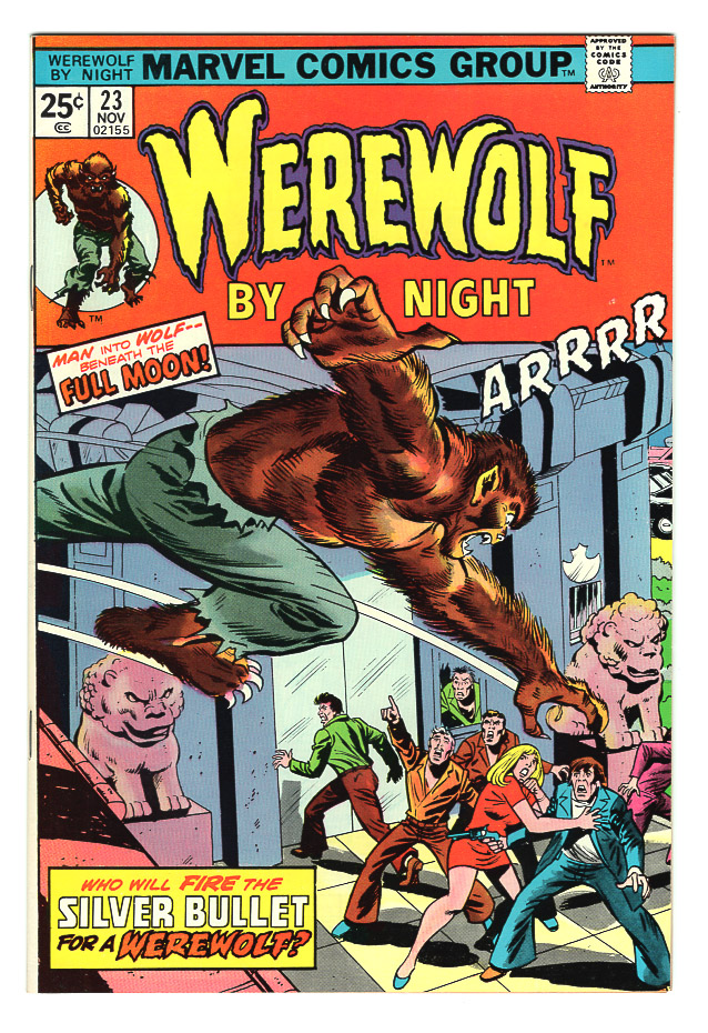 Werewolf By Night #23 NM Front Cover