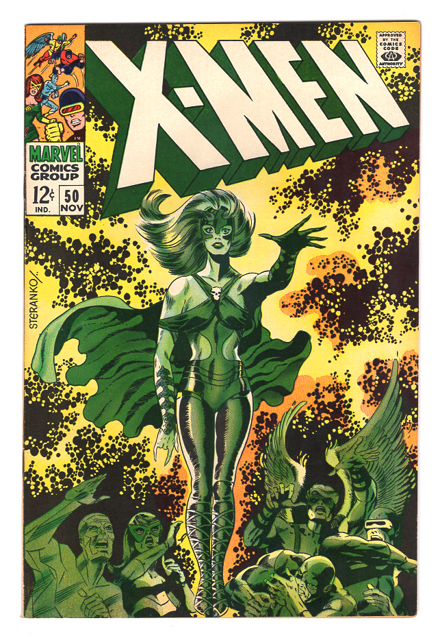 X-Men #50 VF/NM Front Cover